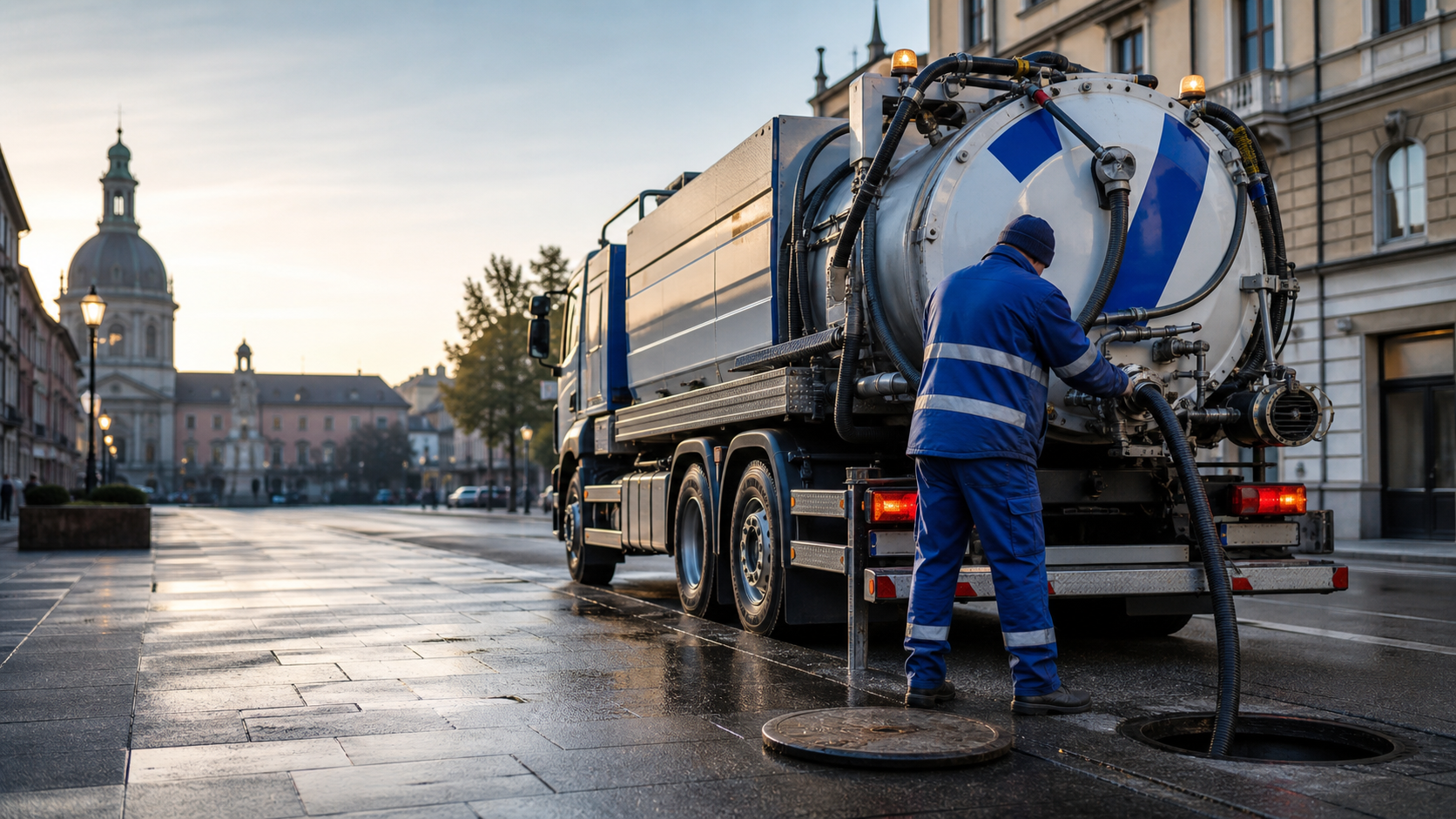 Camion autospurgo professionale a Novara